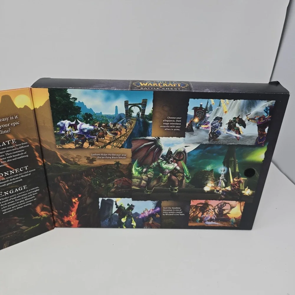 World‎ of Warcraft Battle Chest COMPLETE w ALL Key Codes Rare 2007 PC Ships FAST